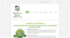 Desktop Screenshot of pooprescues.com